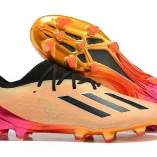 Adidas X Speedflow Gradient Pink Orange Firm-Ground Soccer Shoes