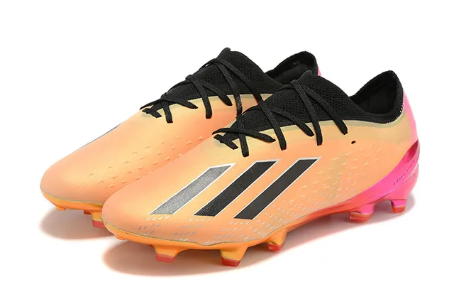 Adidas X Speedflow Gradient Pink Orange Firm-Ground Soccer Shoes 8