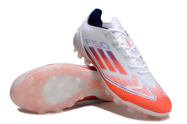 Adidas X Speedflow Blanc Orange Bleu Firm-Ground Chaussures de football 4