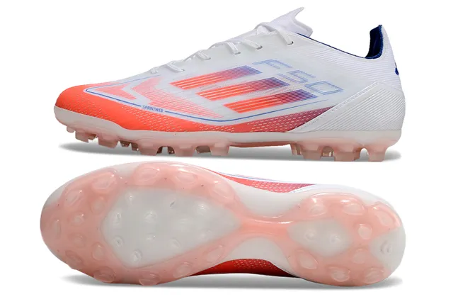 Adidas X Speedflow Blanc Orange Bleu Firm-Ground Chaussures de football 6