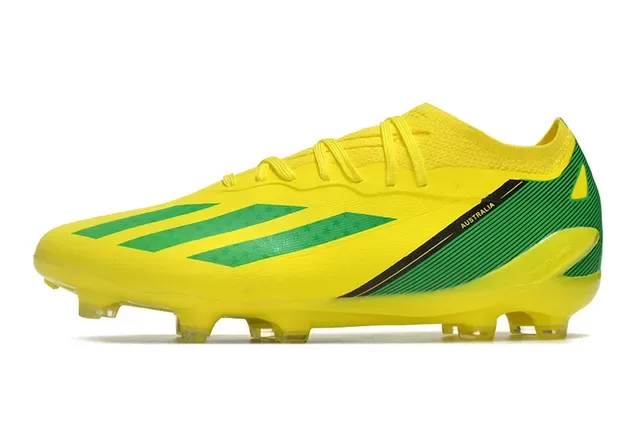 Adidas X Speedflow Jaune Vert Australia Chaussures de football sol ferme 7