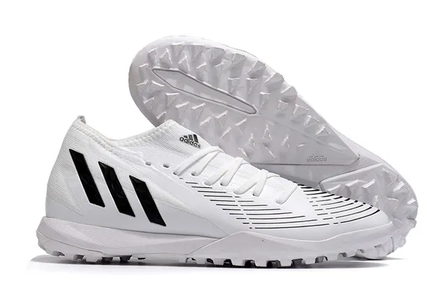 Adidas X Branco Multicolor Baixo Corte Sintético Superior Listras Gradientes Sapatos de Futebol Turf 13