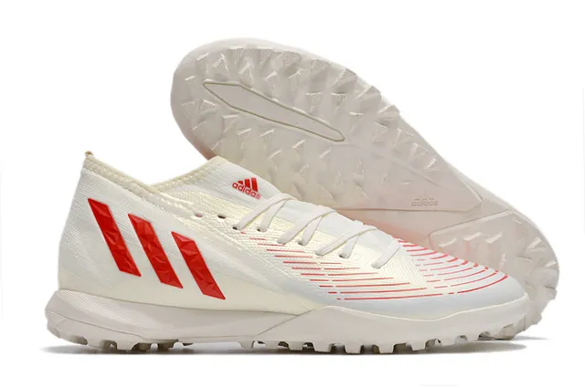 Adidas X Branco Multicolor Baixo Corte Sintético Superior Listras Gradientes Sapatos de Futebol Turf 15