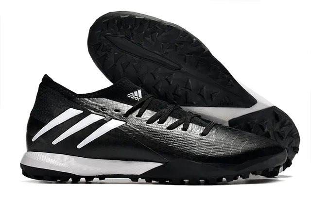 Adidas X Branco Multicolor Baixo Corte Sintético Superior Listras Gradientes Sapatos de Futebol Turf 21