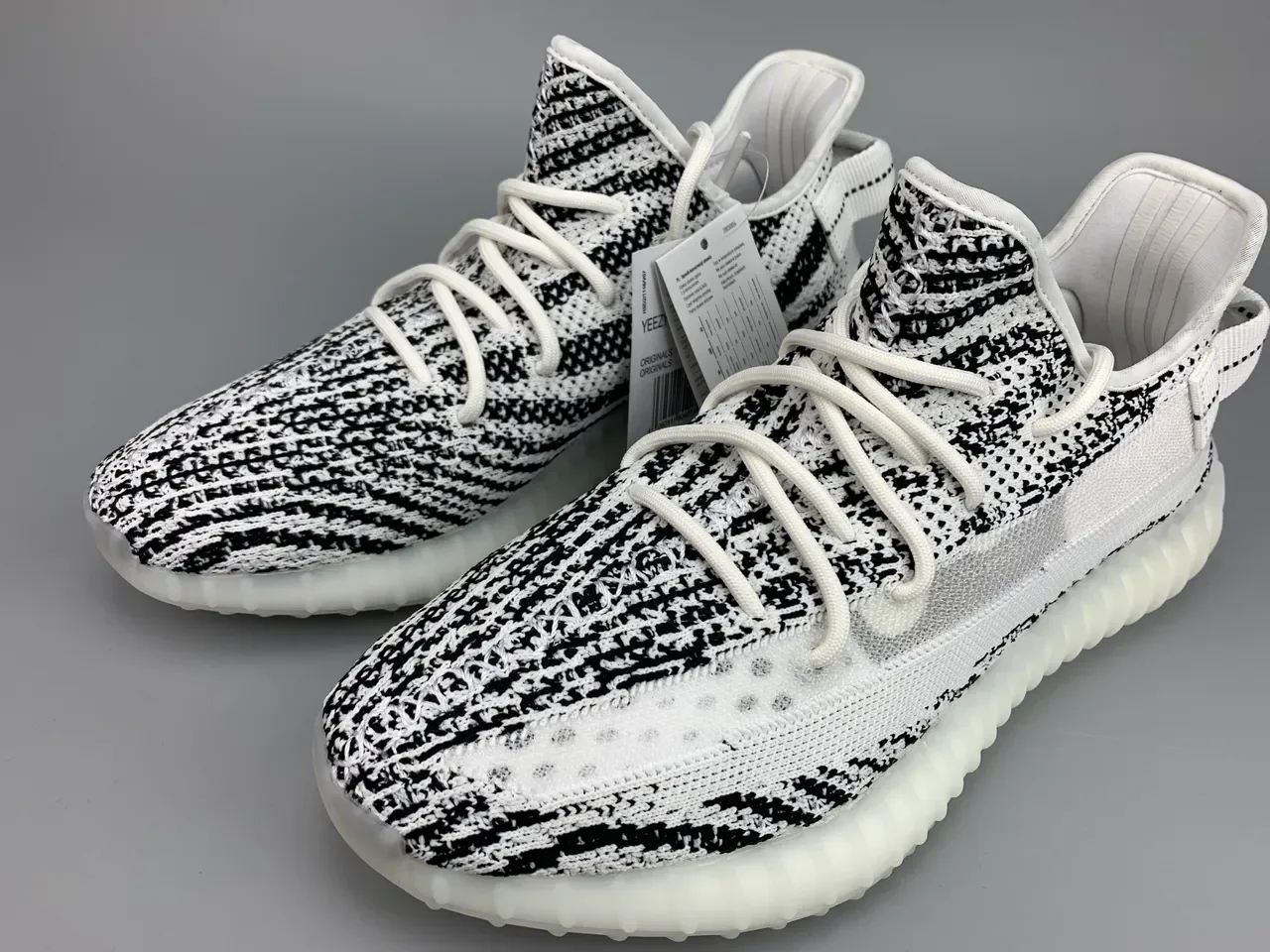 Adidas Yeezy Boost 350 V2 Zebra Lifestyle Sneakers 7