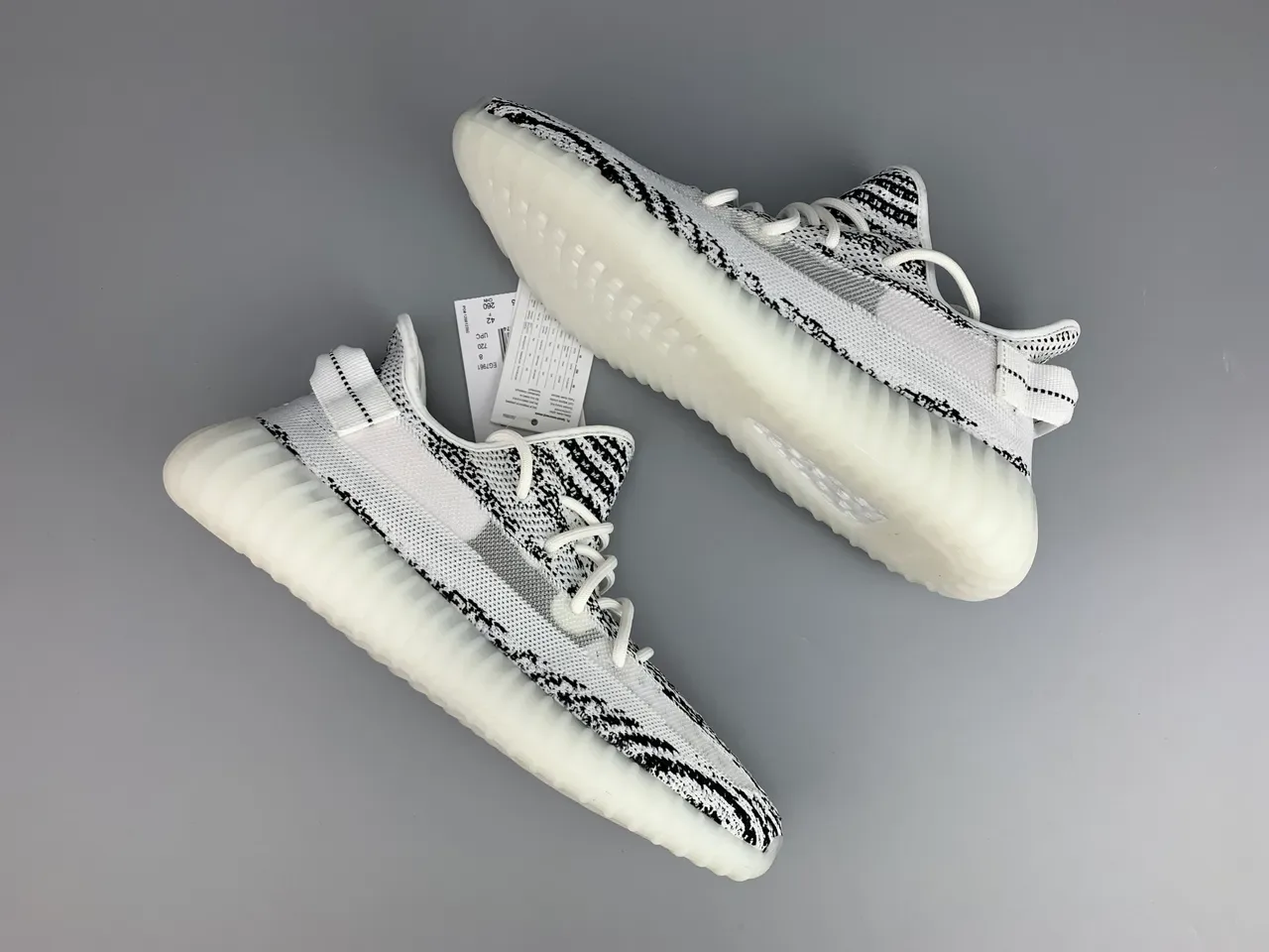 Adidas Yeezy Boost 350 V2 Zebra Lifestyle Sneakers 10