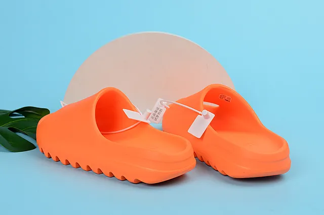 Adidas Yeezy Slide Orange Slippers 4