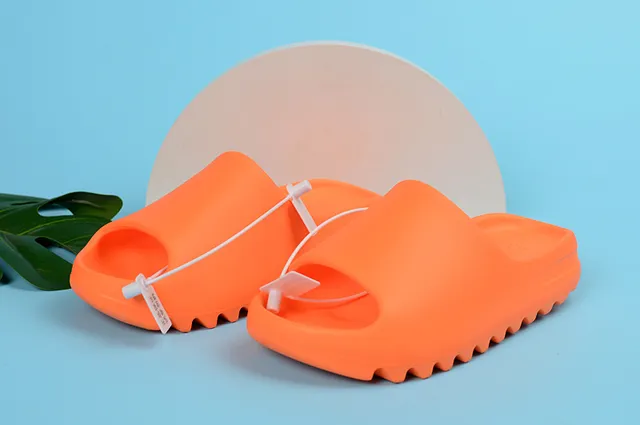 Adidas Yeezy Slide Orange Slippers 5