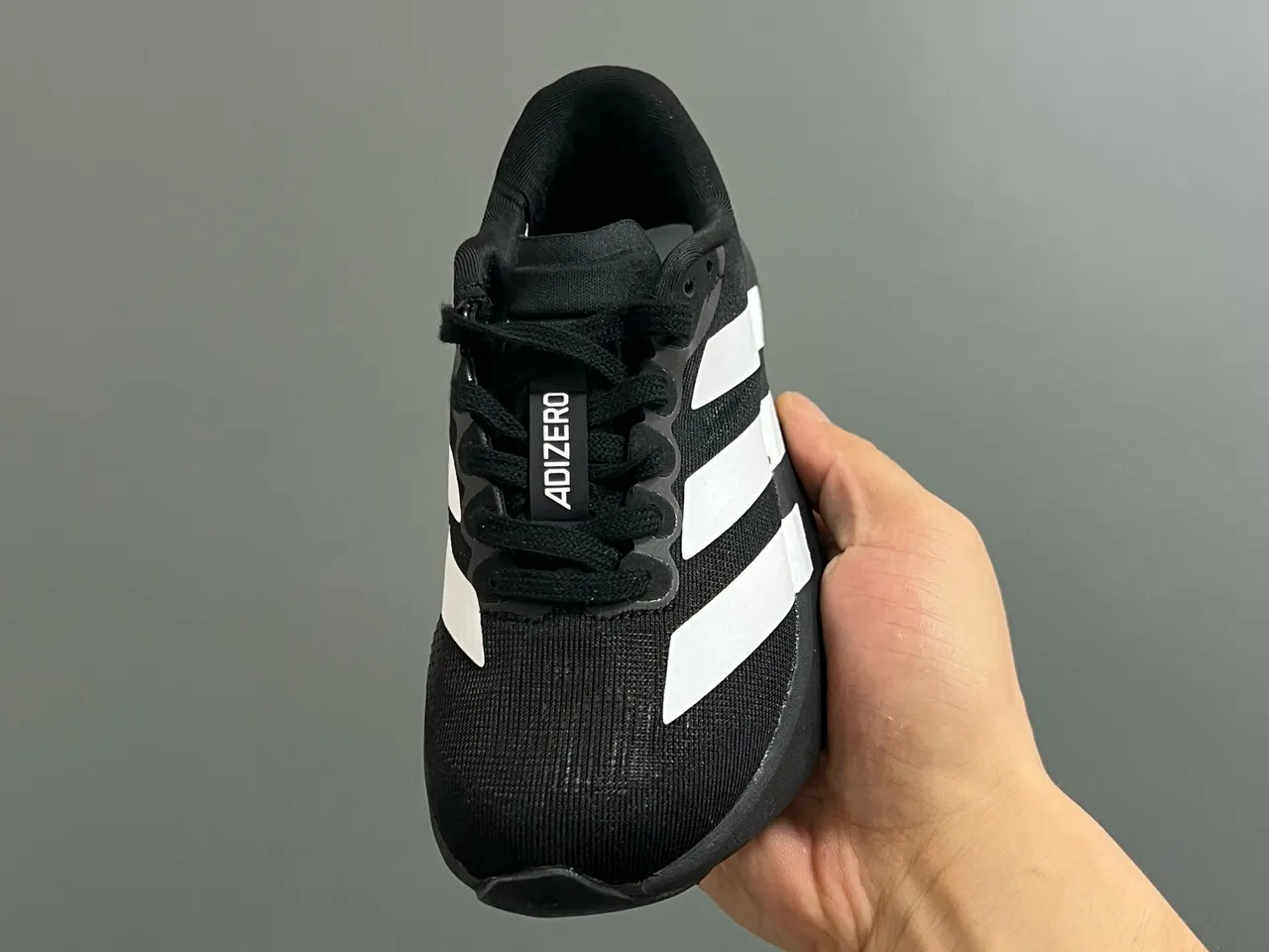 Adidas Zapatillas de correr amarillo negro low-top con upper de knit 6