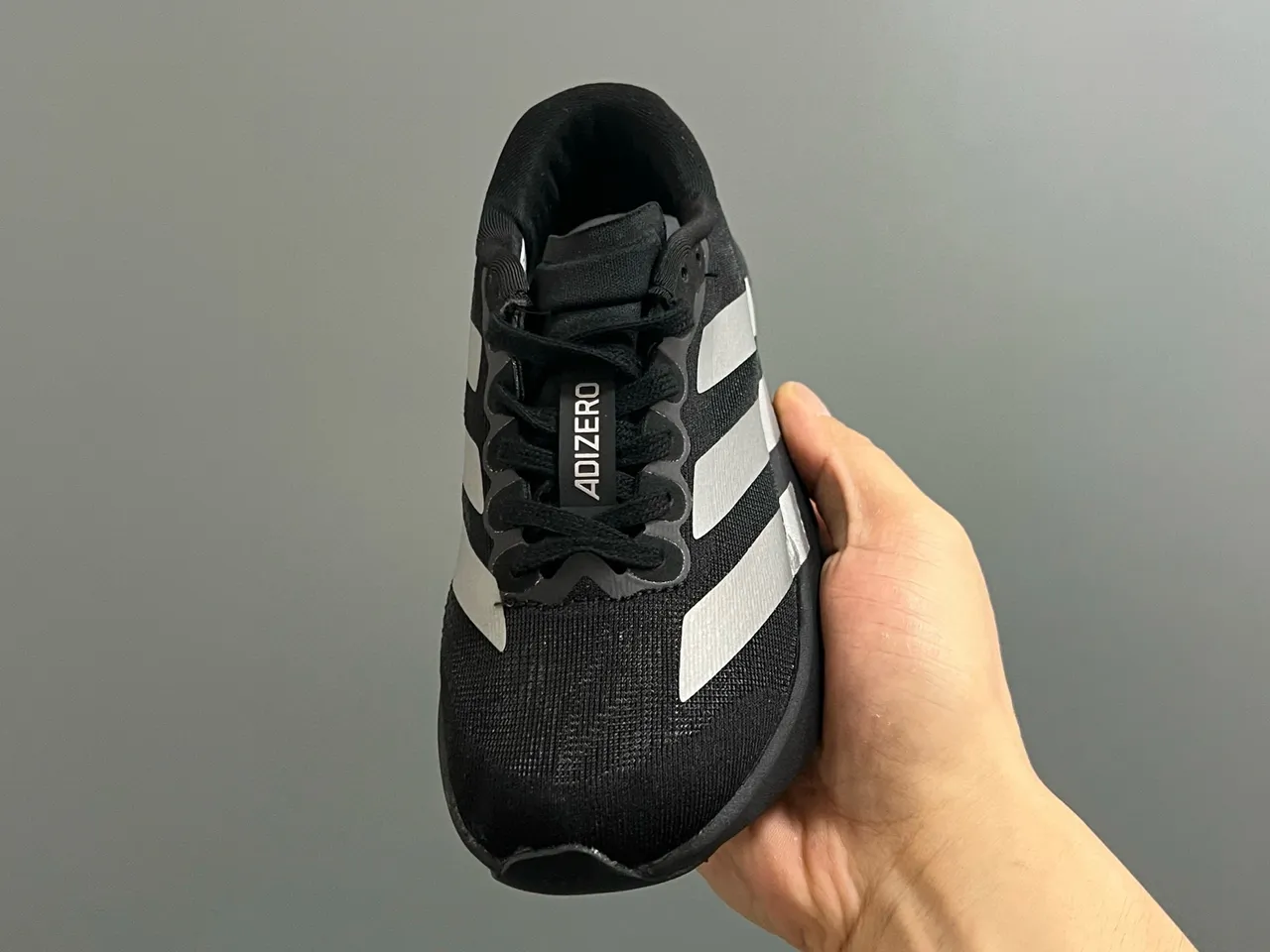 Adidas Zapatillas de correr amarillo negro low-top con upper de knit 24