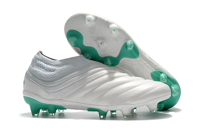 Adidas হলুদ সক-ফিট নিট কলার মোল্ডেড রিবড মিডফুট কেজ ফার্ম-গ্রাউন্ড সকার জুতো 5