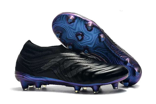 Adidas হলুদ সক-ফিট নিট কলার মোল্ডেড রিবড মিডফুট কেজ ফার্ম-গ্রাউন্ড সকার জুতো 6