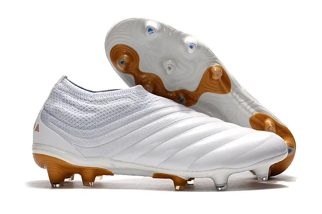 Adidas হলুদ সক-ফিট নিট কলার মোল্ডেড রিবড মিডফুট কেজ ফার্ম-গ্রাউন্ড সকার জুতো 9