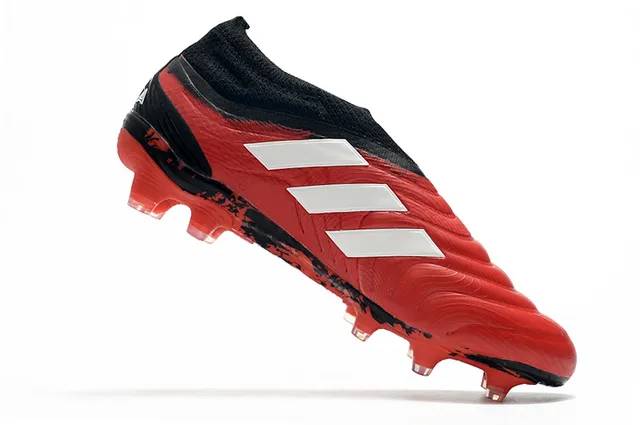 Adidas হলুদ সক-ফিট নিট কলার মোল্ডেড রিবড মিডফুট কেজ ফার্ম-গ্রাউন্ড সকার জুতো 12
