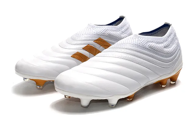 Adidas হলুদ সক-ফিট নিট কলার মোল্ডেড রিবড মিডফুট কেজ ফার্ম-গ্রাউন্ড সকার জুতো 21