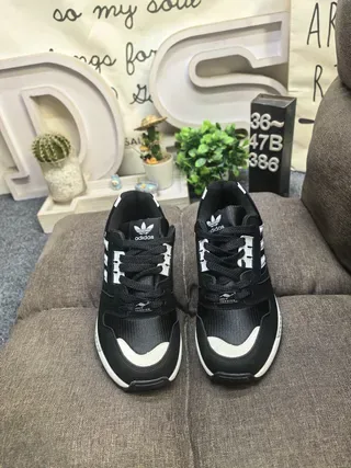 Adidas ZX8000 أسود أبيض أحذية رياضية أسلوب حياة 10