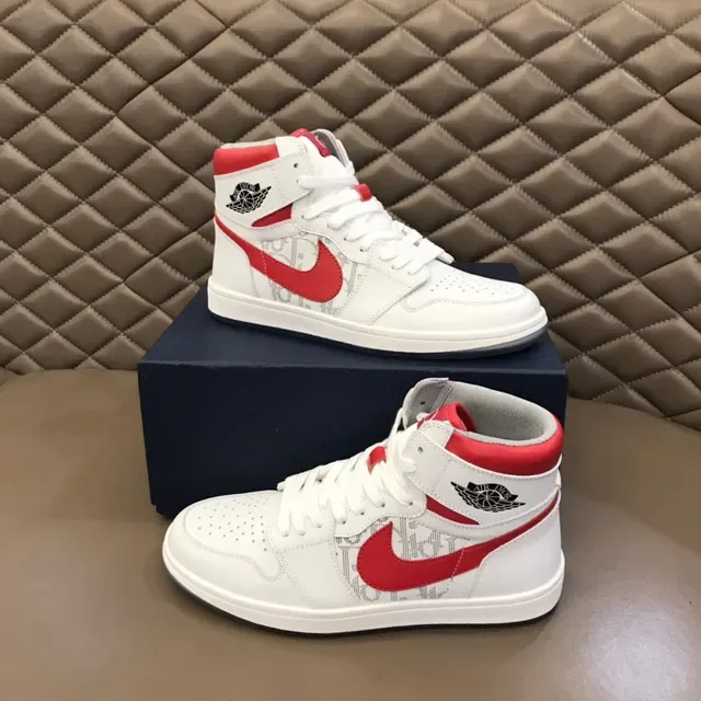 Air Jordan 1 High Tênis de Basquete Vermelho e Branco 7