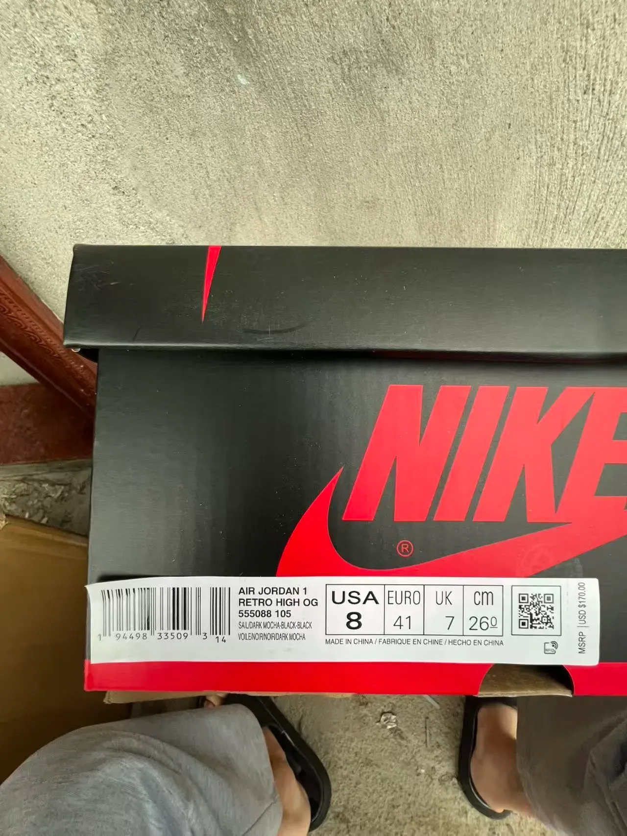 Air Jordan 1 Chaussures de Basketball Hautes Cuir-Suede Panelées 10