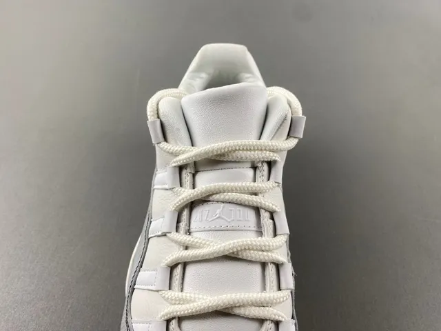 Air Jordan 11 Iridescent Silver White Lifestyle Sneakers 6