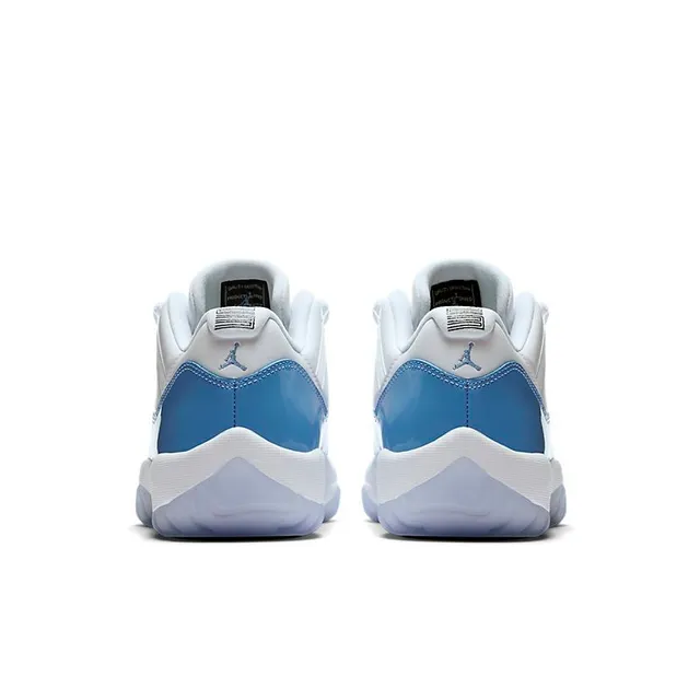Air Jordan 11 White and Light Blue Basketball Shoes 2