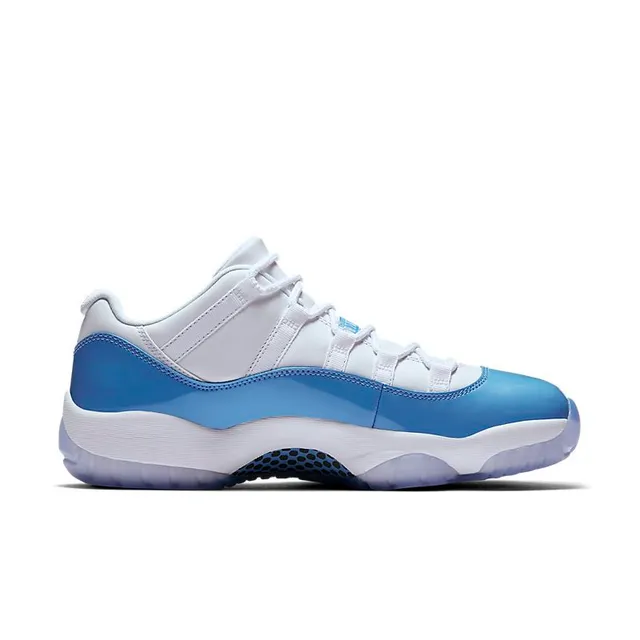 Air Jordan 11 White and Light Blue Basketball Shoes 5