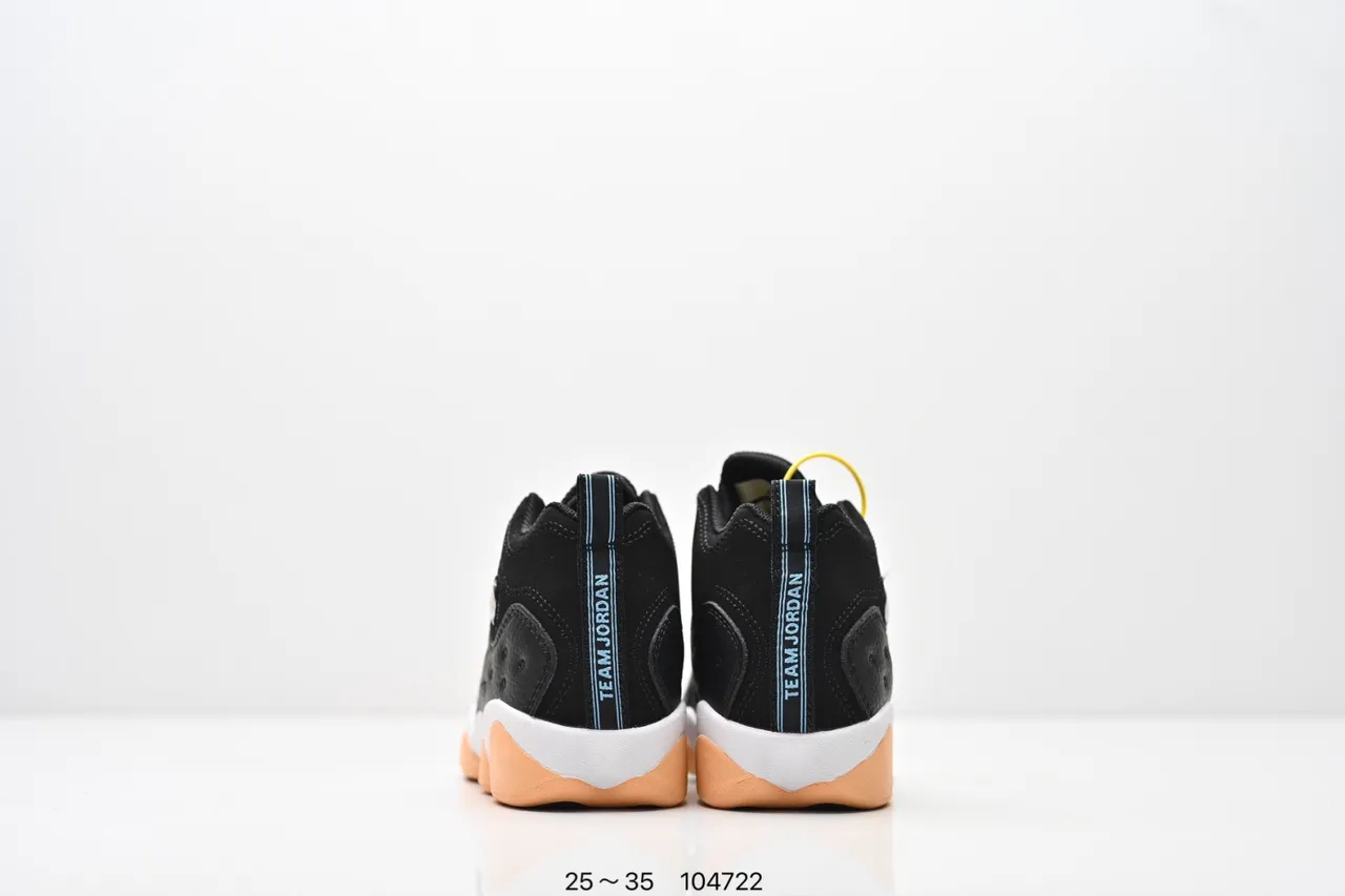 Air Jordan 12 Black Purple Blue Basketball Shoes 12