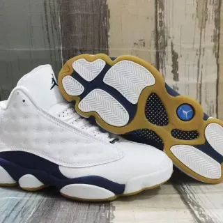 Air Jordan 13 White Navy Gum Zapatos de Baloncesto