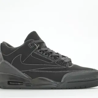 Air Jordan 3 Black Elephant Print Basketball Shoes