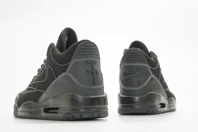 Air Jordan 3 Black Elephant Print Basketball Shoes 7
