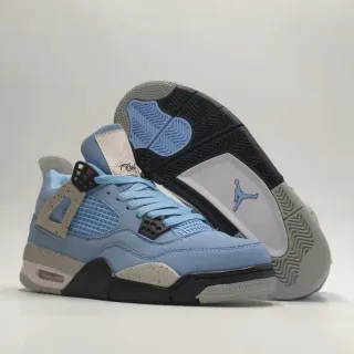 Air Jordan 4 Light Blue Cement Basketball Shoes