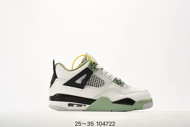 Air Jordan 4 White Blue Lifestyle Sneakers 5