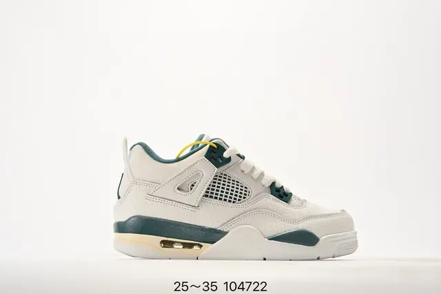 Air Jordan 4 White Blue Lifestyle Sneakers 6