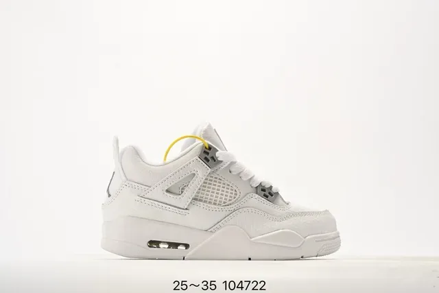 Air Jordan 4 White Blue Lifestyle Sneakers 8