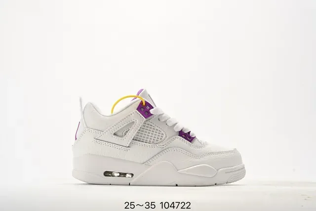 Air Jordan 4 White Blue Lifestyle Sneakers 22