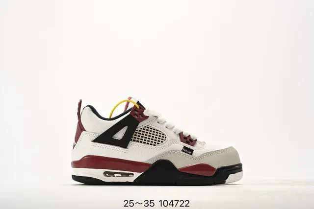 Air Jordan 4 White Blue Lifestyle Sneakers 24