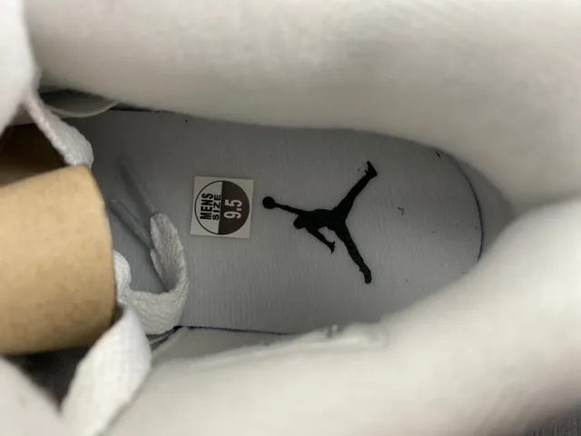 Air Jordan 4 White Dark Green Basketball Shoes 11