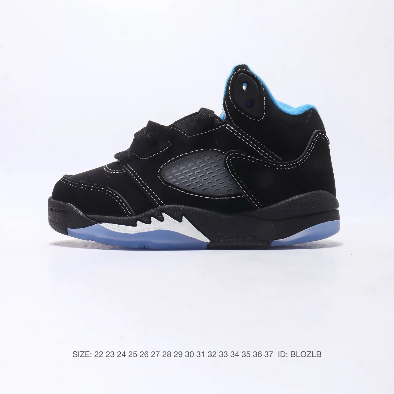 Air Jordan 5 White Red Black Blue Basketball Shoes 4