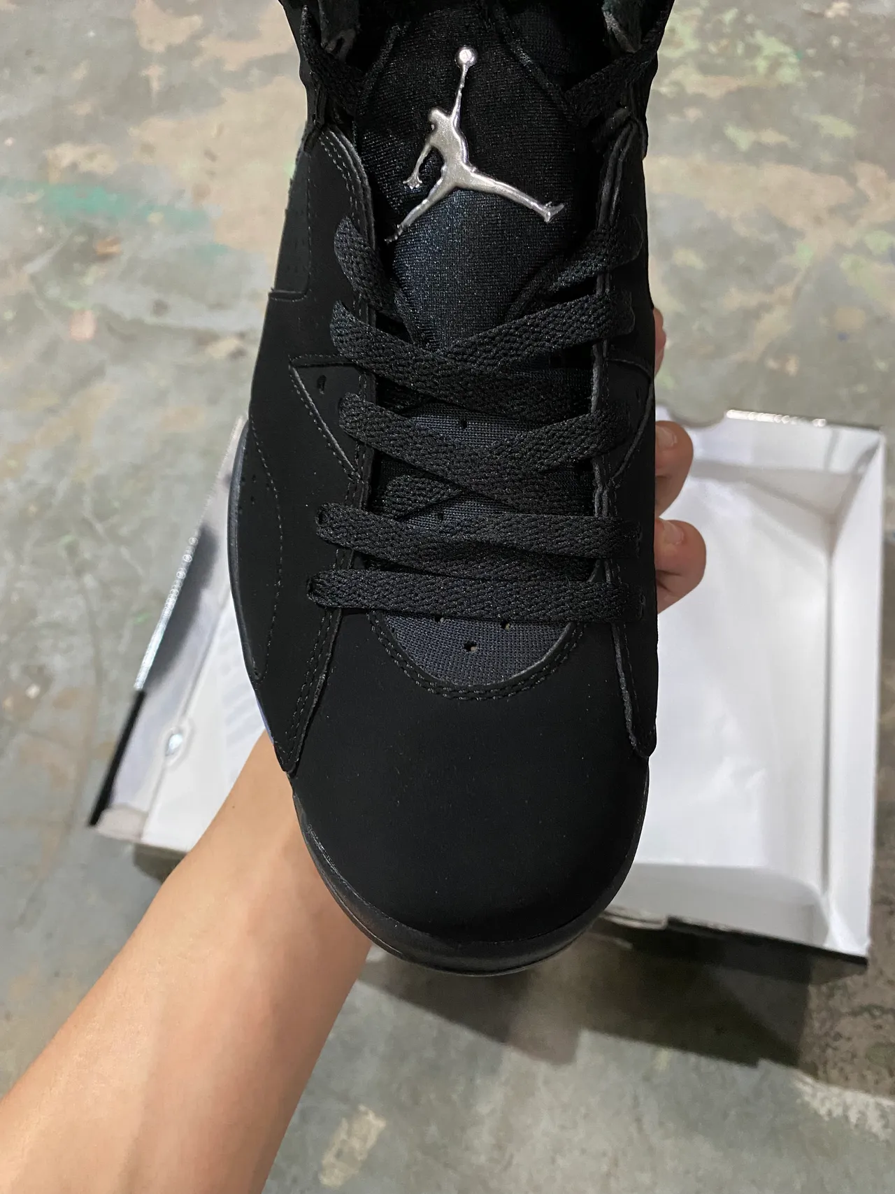 Air Jordan 6 Black Light Purple Translucent Air Basketball Shoes 3