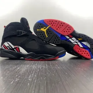 Air Jordan 8 黑红蓝黄篮球鞋