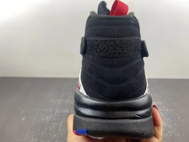 Air Jordan 8 Noir Rouge Bleu Jaune Chaussures de Basketball 8