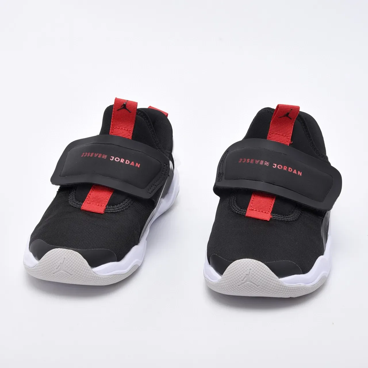 Air Jordan Black Red Slip-On Velcro Strap Lifestyle Sneakers 5