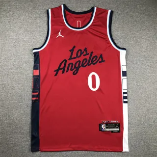 Air Jordan Los Angeles City Edition Red Jersey
