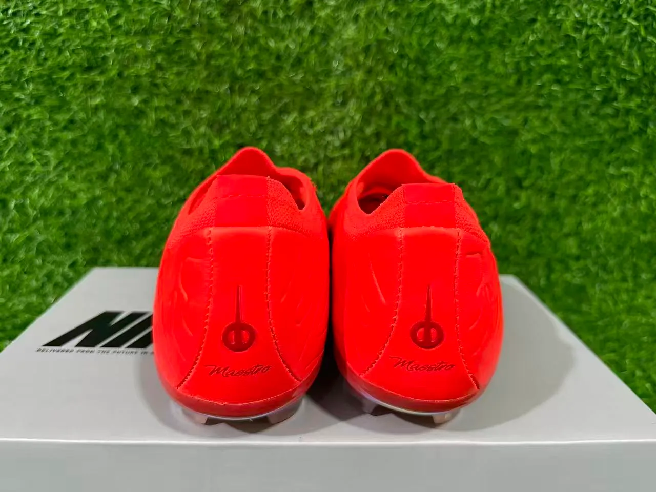 Air Jordan Phantom GT Naranja Botines de Fútbol Firm-Ground 5