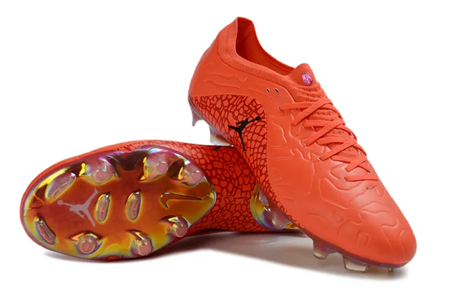Air Jordan Phantom GT Naranja Botines de Fútbol Firm-Ground 12