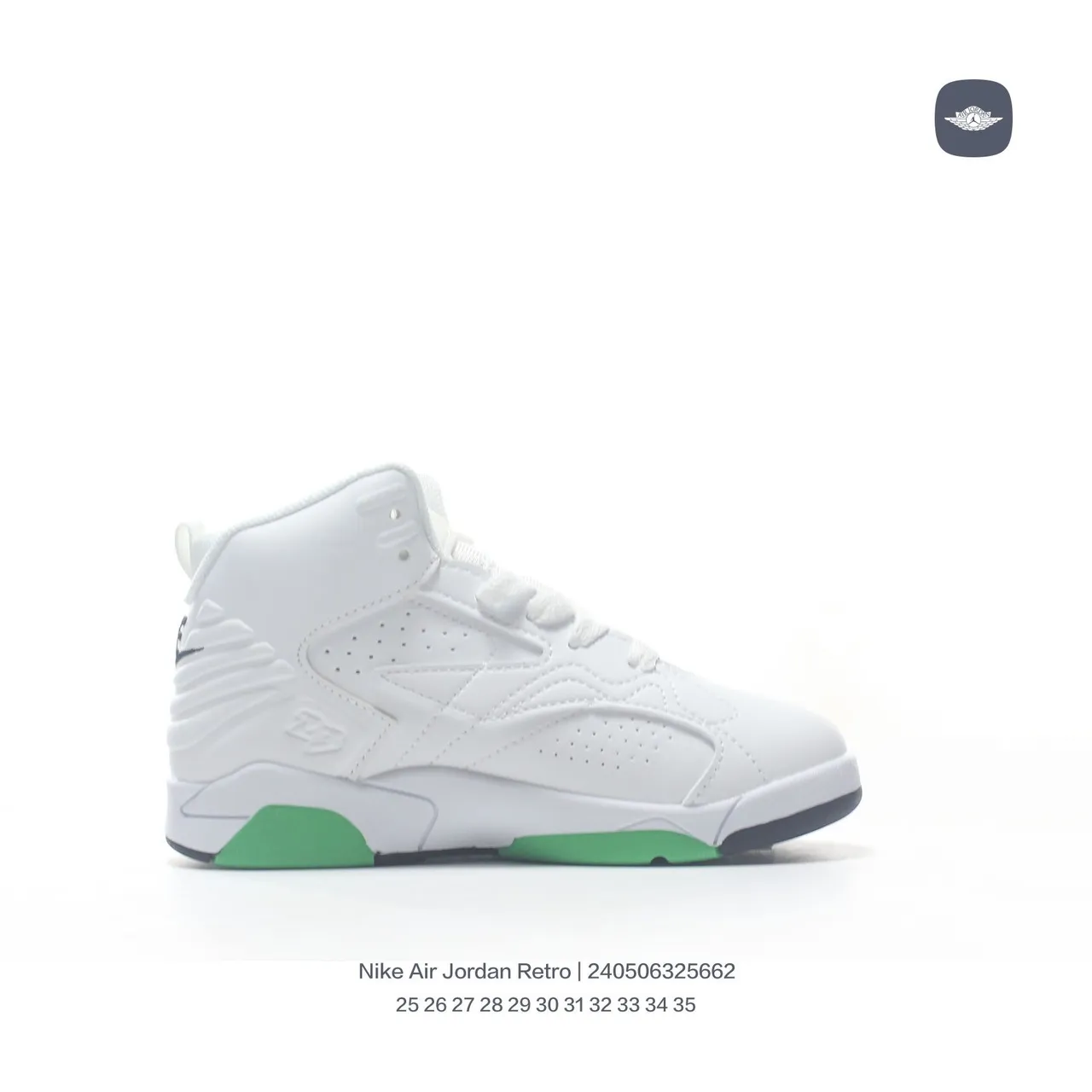 Tênis de basquete Air Jordan Retro 7 branco e azul-claro 17