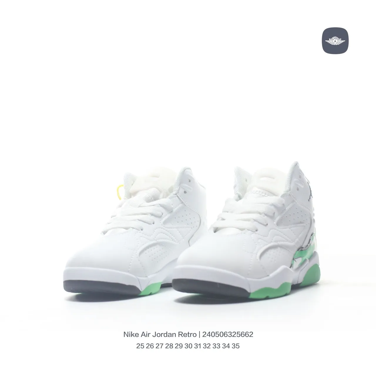 Tênis de basquete Air Jordan Retro 7 branco e azul-claro 19