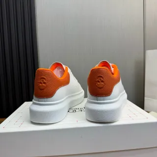 Alexander McQueen Oversized Sneaker White Orange Chunky Sneakers