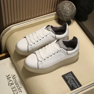 Alexander McQueen Oversized Sneaker White Translucent Sole Lifestyle Sneakers