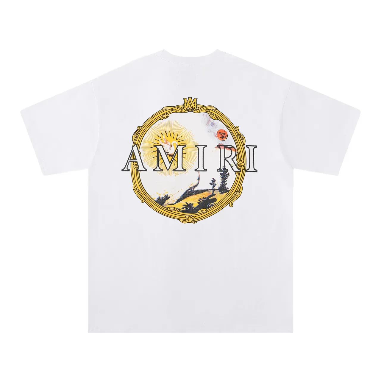 Amiri Graphic Print Ornate Frame T-Shirt 4