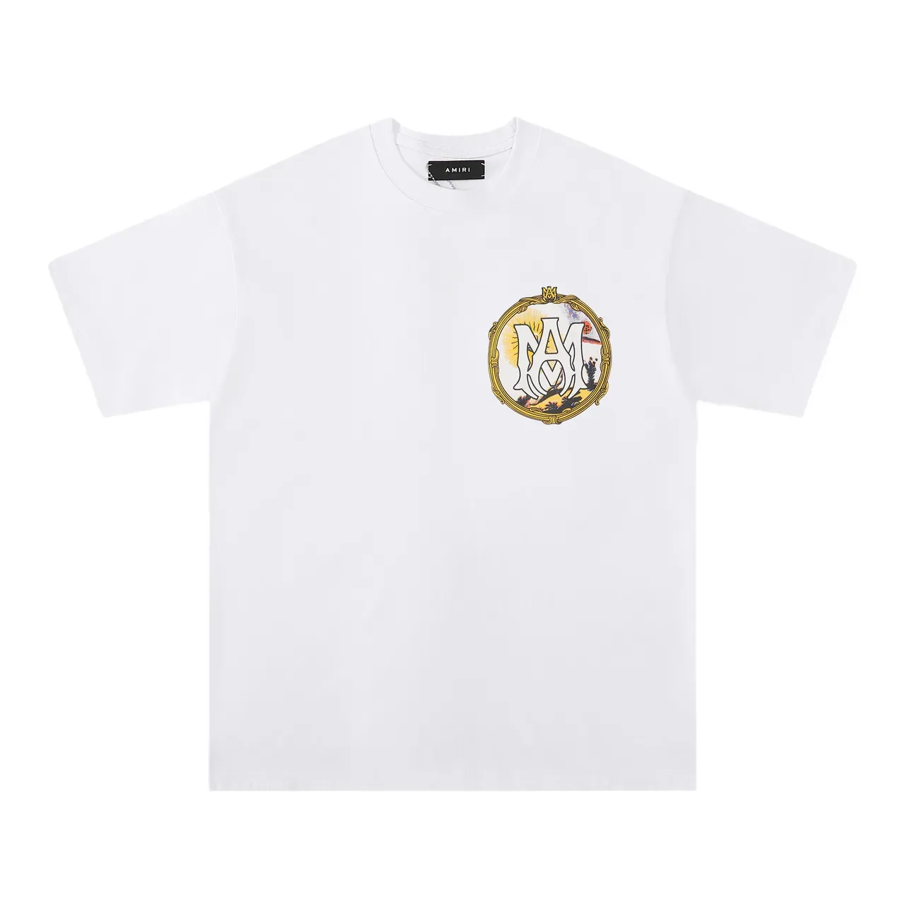 Amiri Graphic Print Ornate Frame T-Shirt 5